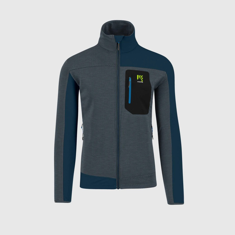 Outdoorová flíska pánska Karpos Cherz Dark Slate/Midnight modrá