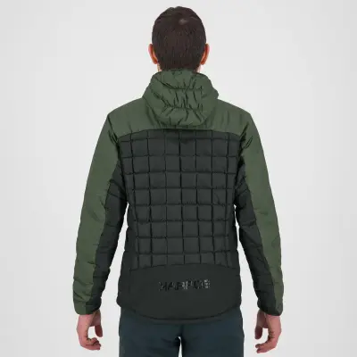 Outdoorová bunda pánska Karpos Lastei Active Plus tmavozelená