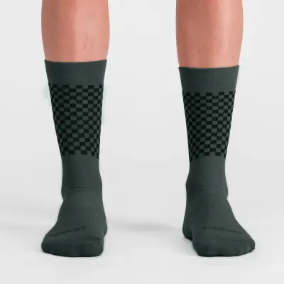 zimne-cyklisticke-ponozky-sportful-checkmate-winter-zelene