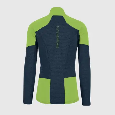 Outdoorová flíska pánska Karpos Puez modrá/zelená