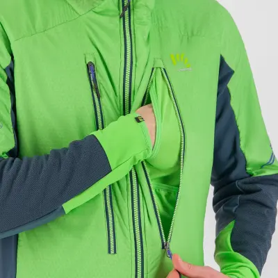 Karpos Alagna Plus Evo zelená/šedá skialpová pánska bunda.