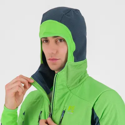  Karpos Alagna Plus Evo skialpová pánska bunda zelená/šedá.