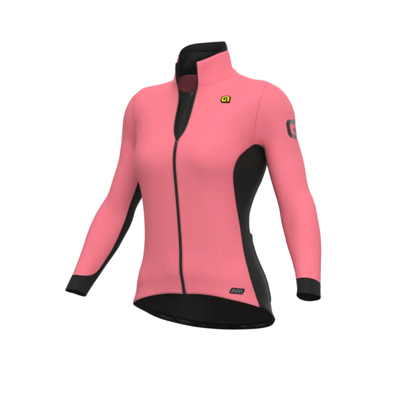 Zimní cyklistická bunda dámská Alé Cycling Future Warm R-EV1 růžová