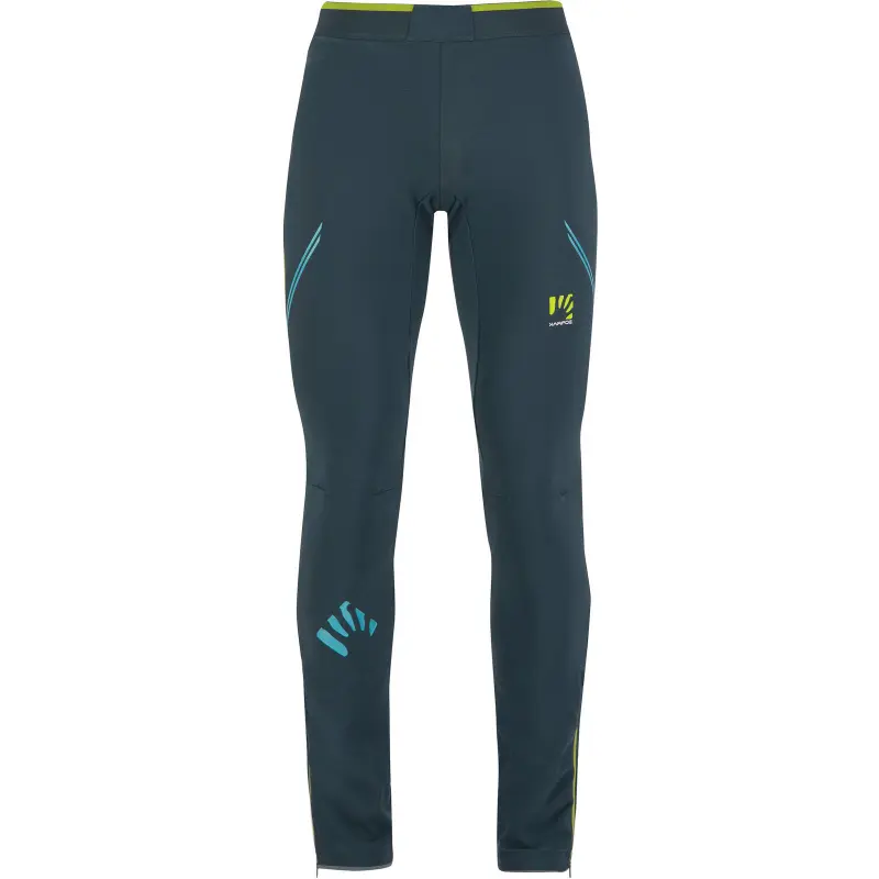 Skialpové kalhoty pánské Karpos Alagna Evo Forest/Kiwi Colada černé