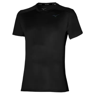 bezecke-tricko-panske-mizuno-two-loops-tee-cierne