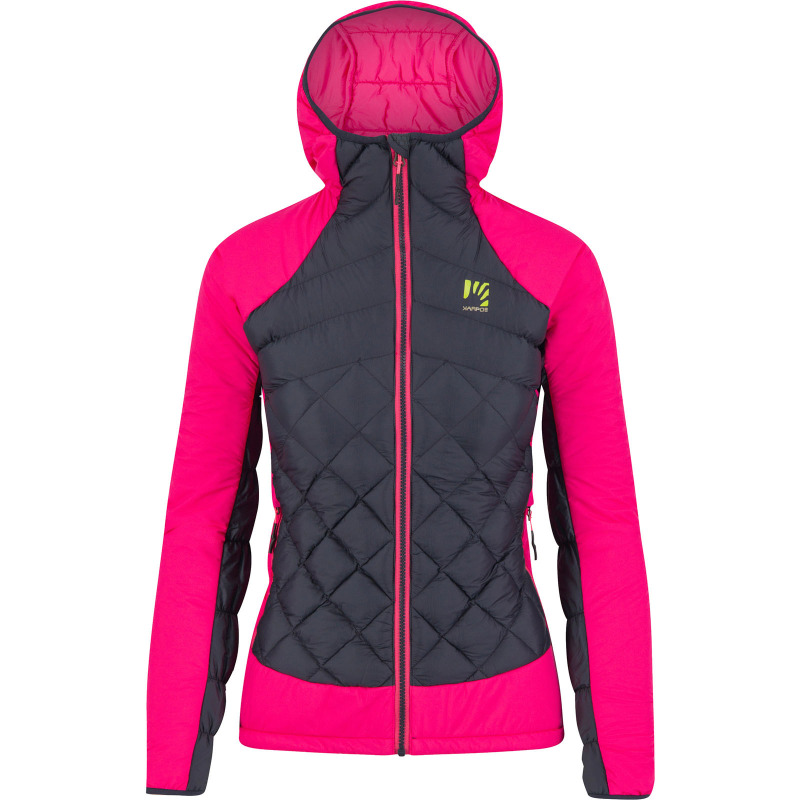 Outdoorová bunda dámská Karpos Lastei Active Plus růžová/šedá