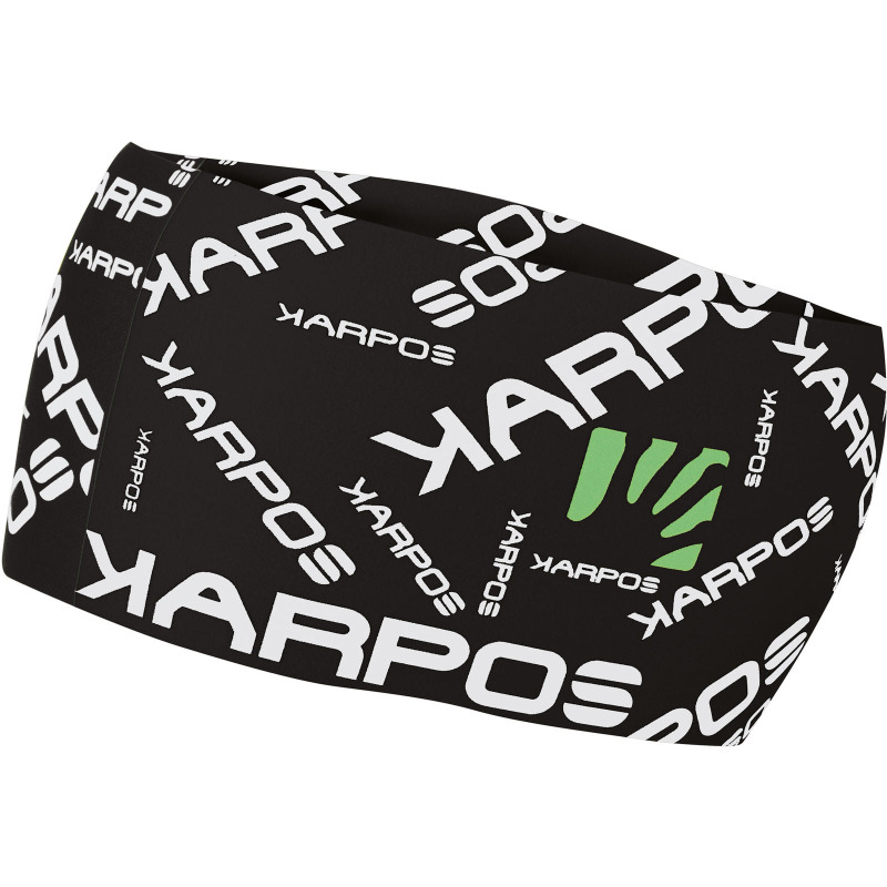 Outdoorová čelenka Karpos Pelmo čierna/biela