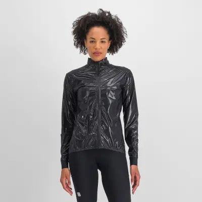 Sportful GIARA dámska zbaliteľná bunda black