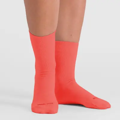 zimne-damske-cykloponozky-sportful-matchy-wool-cerveny-grepfruit