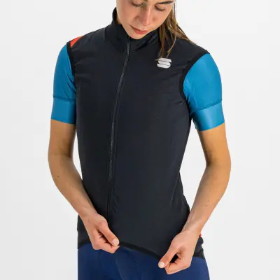 Sportful Fiandre Light NoRain dámska vesta čierna_alt5