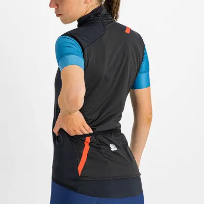 Sportful Fiandre Light NoRain dámska vesta čierna_alt6