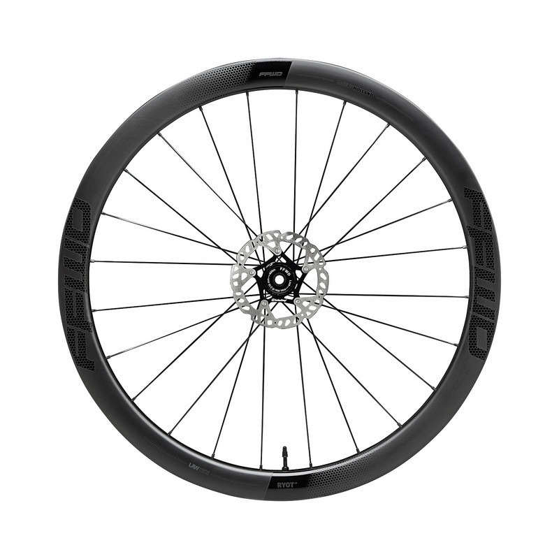 Karbónové kolesá pre cestný bicykel FFWD RYOT44 44 mm DT240 2: 1 EXP farba MattBlack plášť