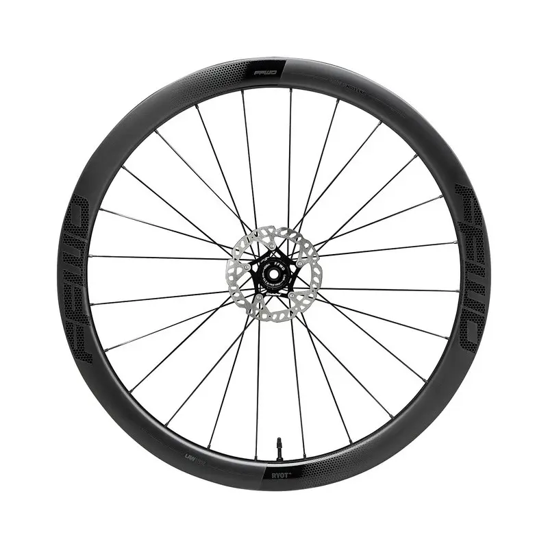 Karbónové kolesá pre cestný bicykel FFWD RYOT44 44 mm DT240 2: 1 EXP farba MattBlack plášť
