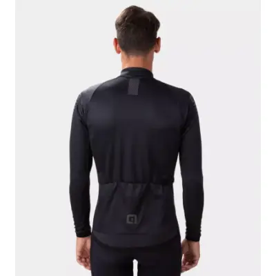 Zateplený cyklodres Alé Cycling R-EV1 Thermal na postave zozadu