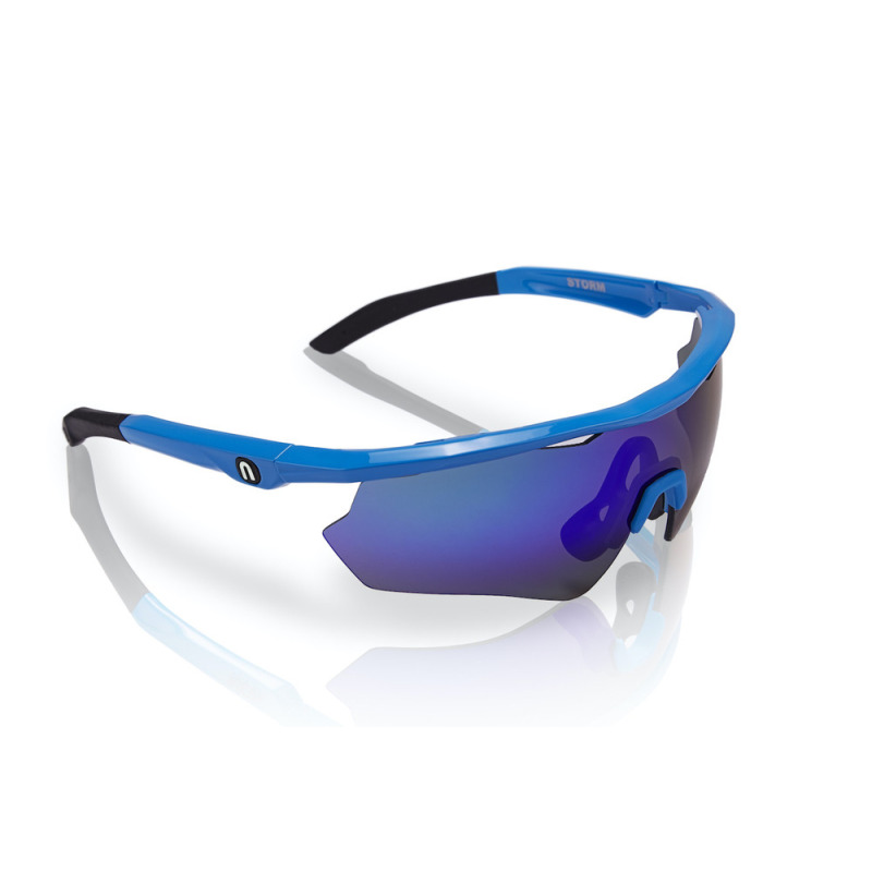 Cyklistické okuliare Neon Optic Storm Cyan Mirrortronic Blue cat. 3 modré