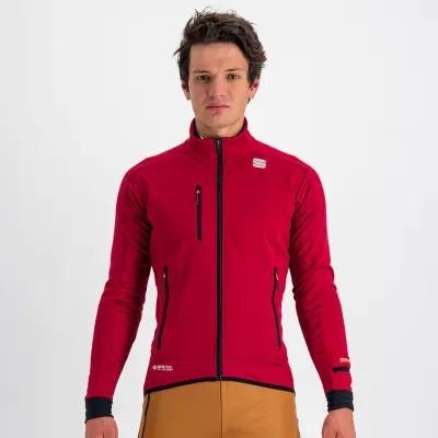 Sportful APEX bunda tmavoružová