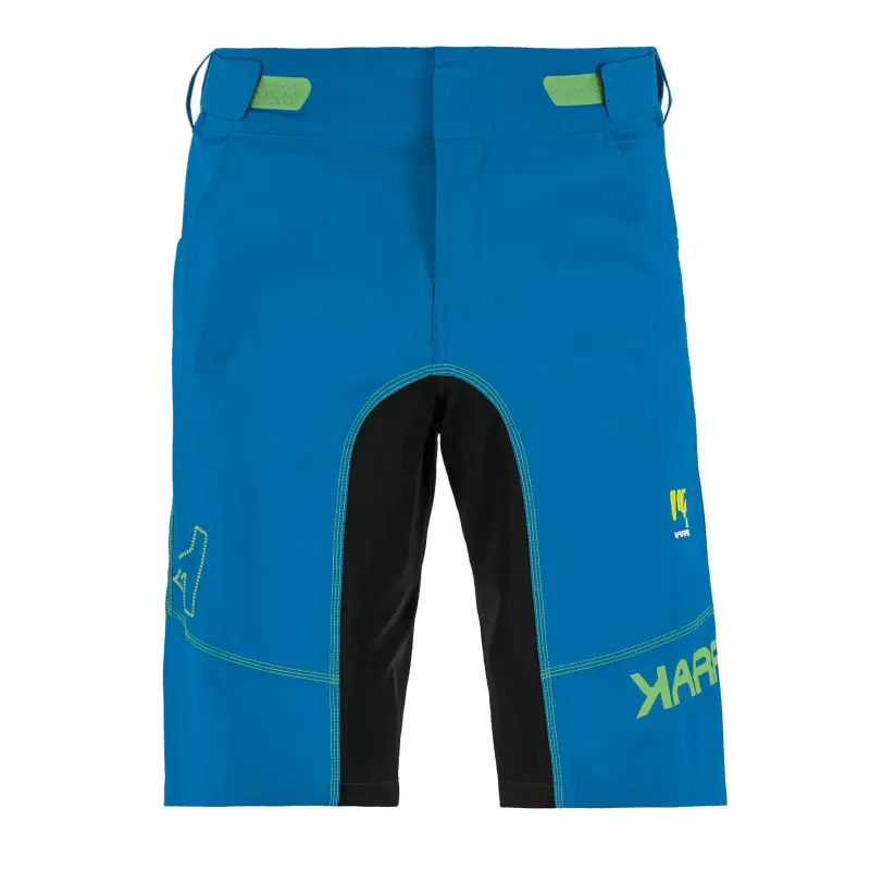 Letní cyklistické MTB kalhoty pánské Karpos Ballistic Evo modré/černé/zelené