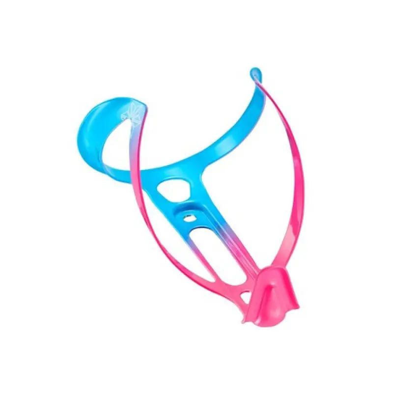 Košík na láhev Supacaz Fly Cage Limited (Aluminum) modrý/růžový