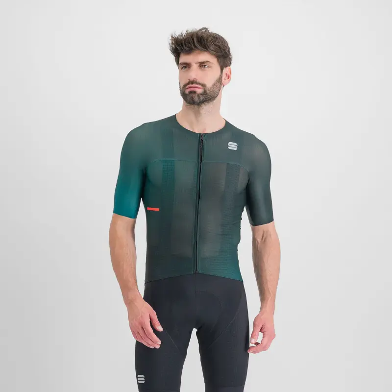 Letní cyklistický dres pánský Sportful Light Pro zelený