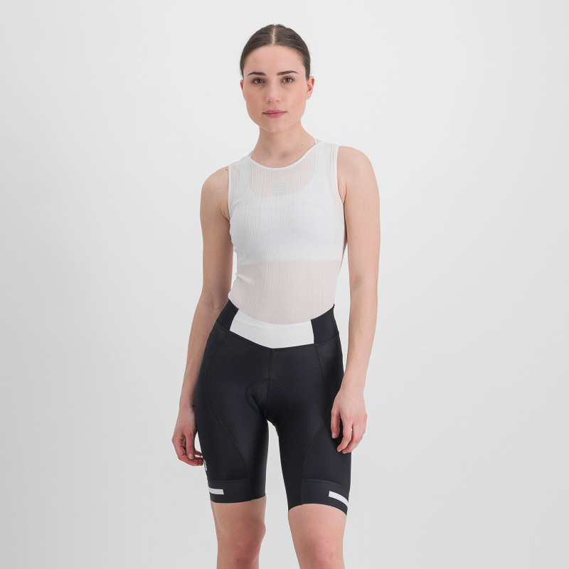 Letní cyklistické kalhoty dámské Sportful Neo černé/bílé