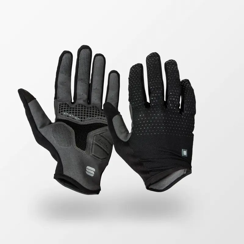 Letné cyklistické MTB rukavice Sportful Full Grip čierne