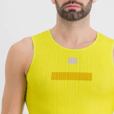 Sportful Pro Baselayer Tričko bez rukávov žlté_alt2