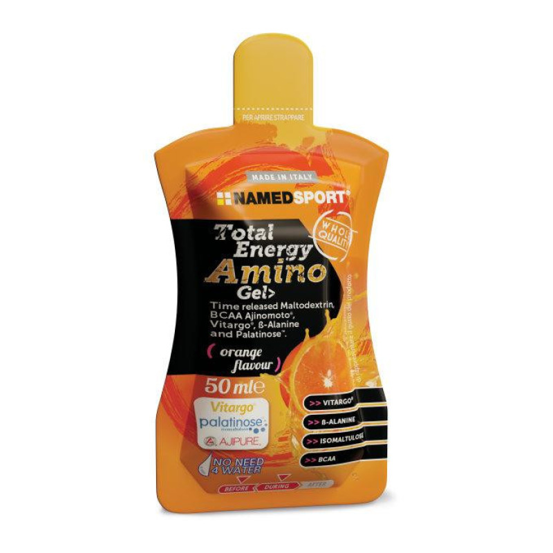 Energetický Gel NamedSport Total Energy Amino pomeranč 50ml