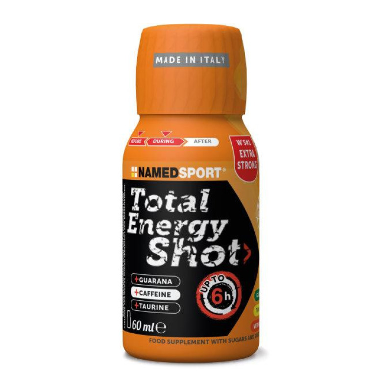 Energetický nápoj NamedSport Total Energy Shot pomeranč s kofeinem 60 ml