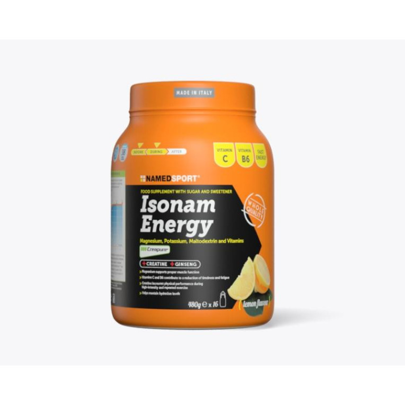 Izotonický nápoj NamedSport Isonam Energy citron 480g