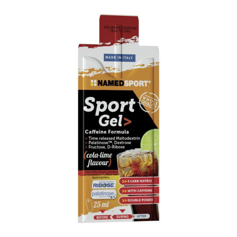 Energetický gél NamedSport Sport kola/limetka 25ml