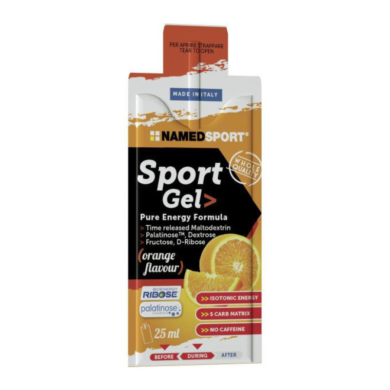 Energetický gél NamedSport Sport pomaranč 25ml