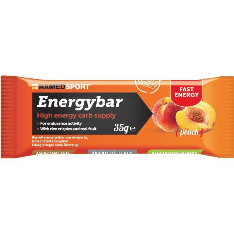 Energetická tyčinka NamedSport EnergyBar broskev 35g