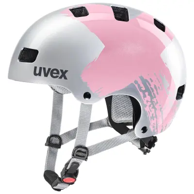 2022 UVEX HELMA KID 3, SILVER - ROSÉ 55-58