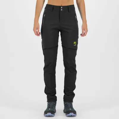 Karpos SANTA CROCE dámske nohavice odzipsovateľné Black/Ombre Blue