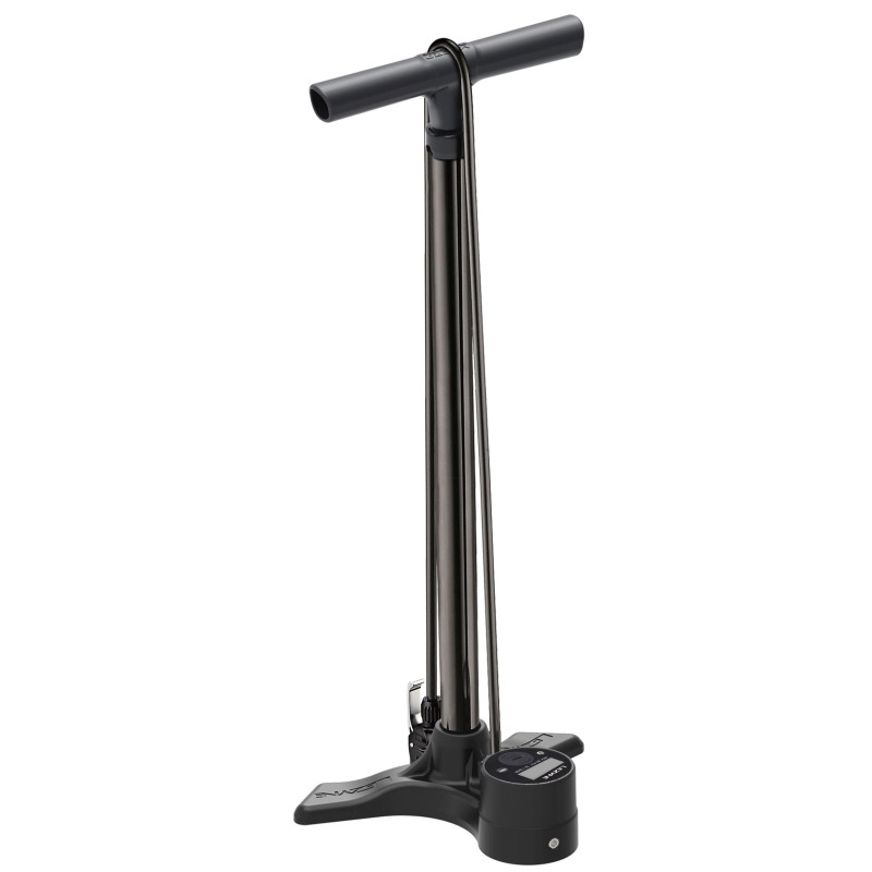 Podlahová pumpa Lezyne Macro Floor Drive Digital DV čierna