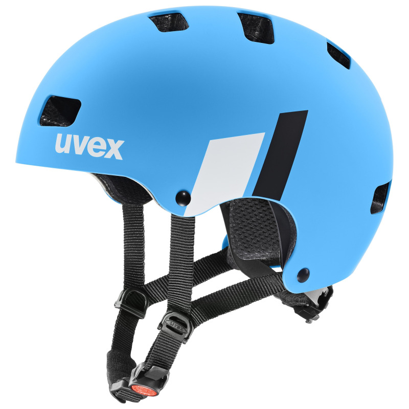 Cyklistická prilba detská Uvex Kid 3 CC modrá/biela