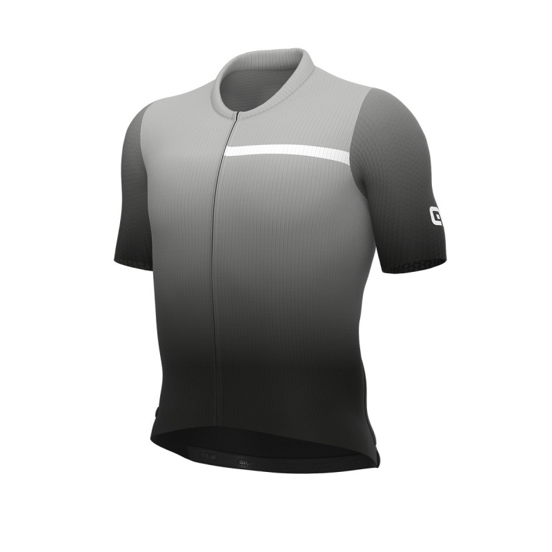 Letní cyklistický pánský dres Alé Cycling Sprinter R-EV1 šedý