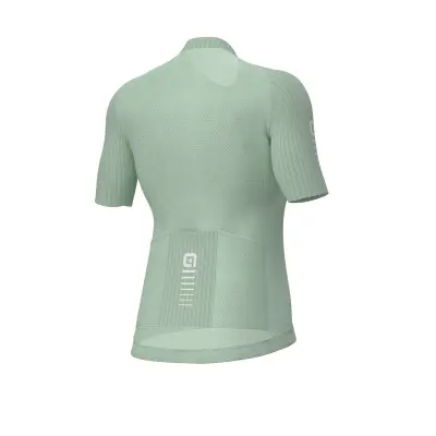Letný cyklistický dámsky dres Alé Cycling R-EV1 Silver Cooling zelený 3d