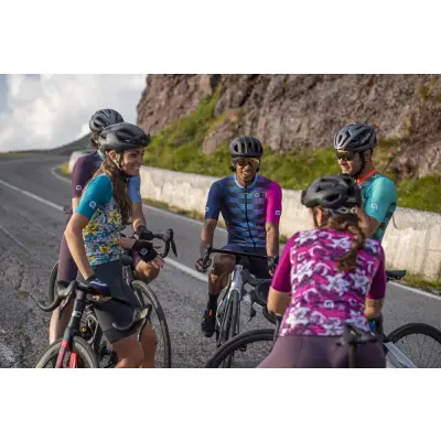 Letní cyklistický dres ALÉ dámský HIBISCUS PR-E_4