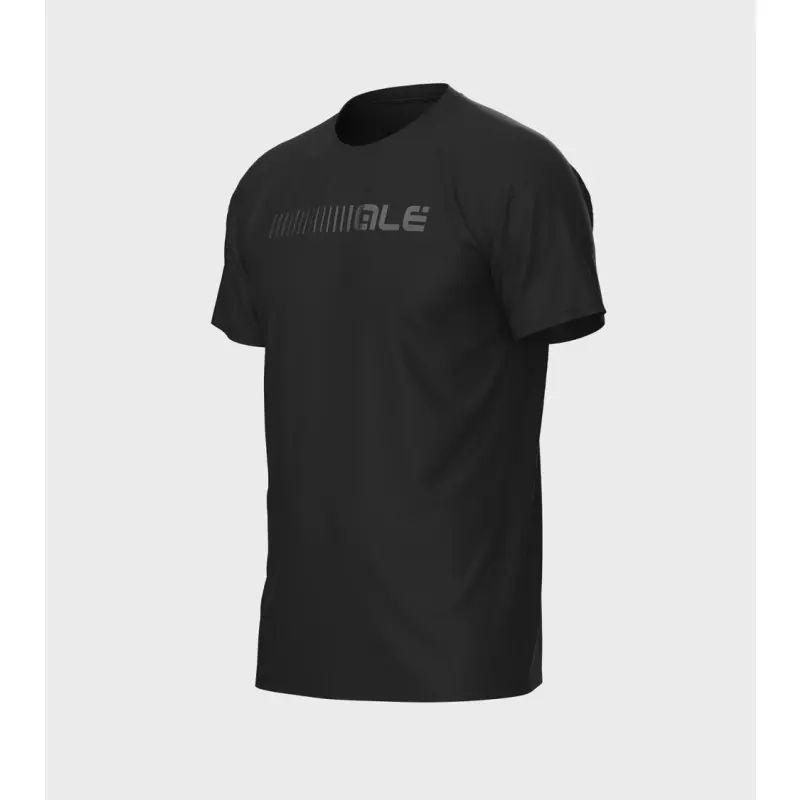Outdoorové tričko pro volný čas pánské Alé Accessori černé