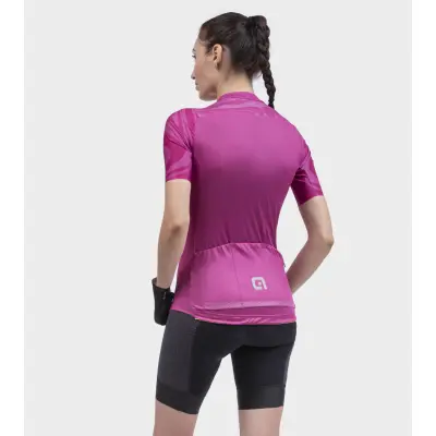 Letný cyklistický dámsky dres Alé Cycling Artika R-EV1 Lady ružový
