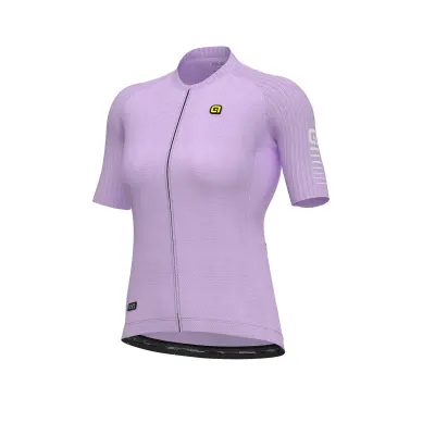 Letný cyklistický dámsky dres Alé Cycling R-EV1 Silver Cooling Lady fialový 3d