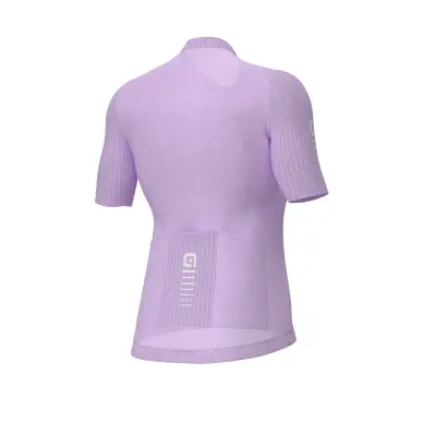 Letný cyklistický dámsky dres Alé Cycling R-EV1 Silver Cooling Lady fialový 3d