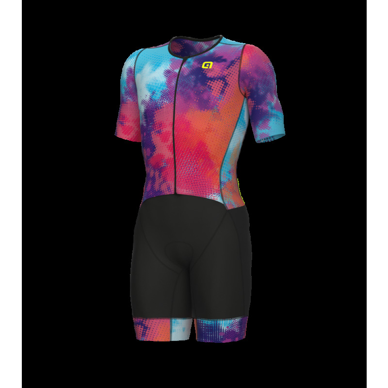 Cyklistická kombinéza pánská Alé Bomb Triathlon modrá