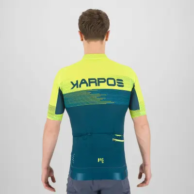 Karpos GREEN FIRE dres Refl.Pond/Yellow Fluo/Emenal Blue