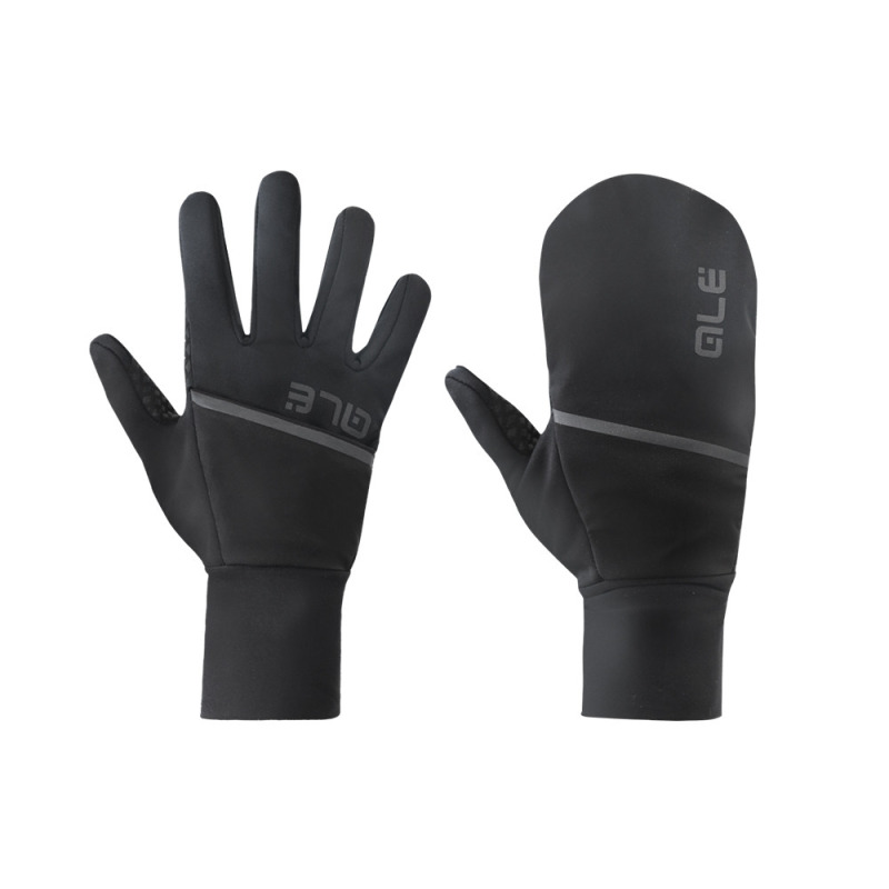 Cyklistické zimní rukavice Alé Cycling Scirocco čierne