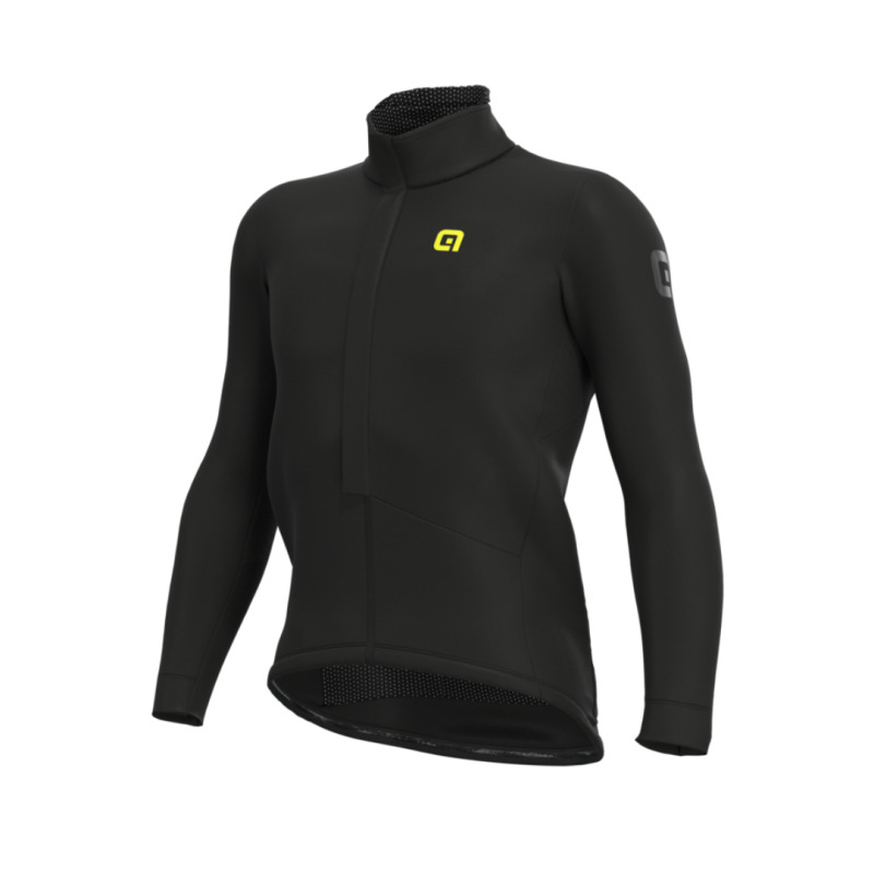 Zateplená cyklistická bunda pánská Alé R-EV1 Four Season černá