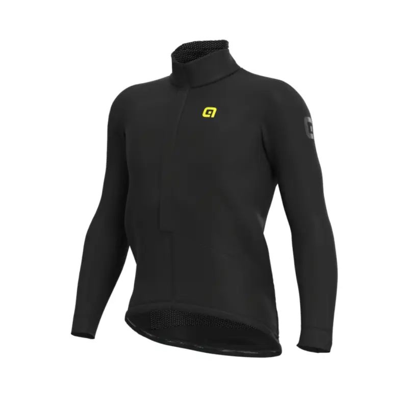 Zateplená cyklistická bunda pánská Alé R-EV1 Four Season černá