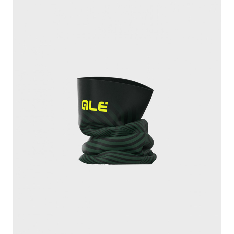 Cyklistický nákrčník Alé GREEN DIGITAL ACCESSORI zelený