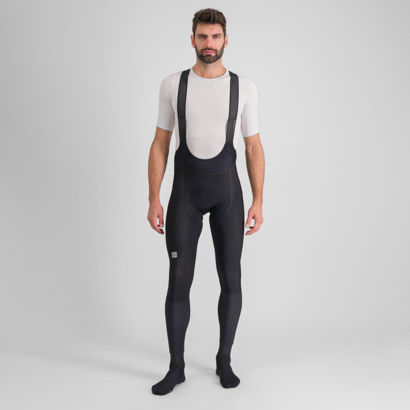 Zimní cyklistické kalhoty pánské Sportful Total Comfort černé